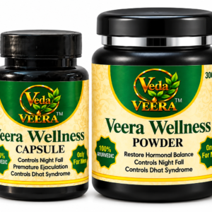 Veda VEERA Wellness Combo – Powder + Capsules